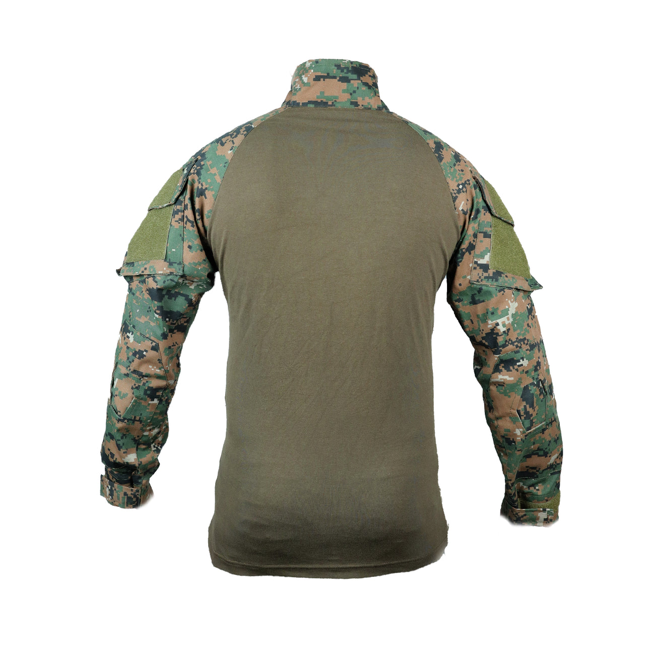 Tactical Combat Uri T-Shirt-Full Sleeve - Woodland Digital