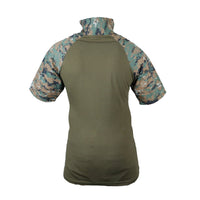 Thumbnail for Tactical Combat Uri T-Shirt - Half Sleeve - Woodland Digital