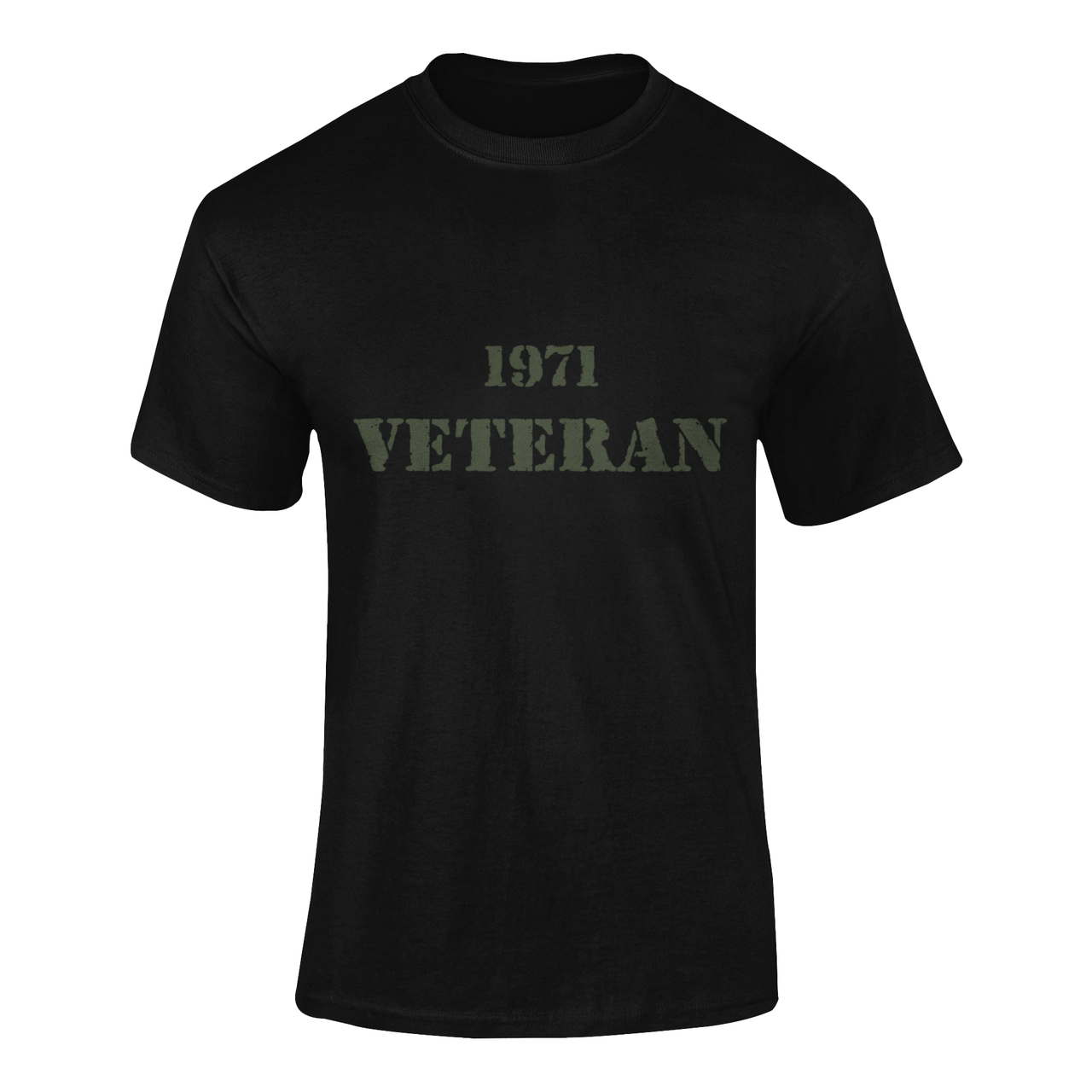 Military T-shirt - 1971 Veteran (Men)