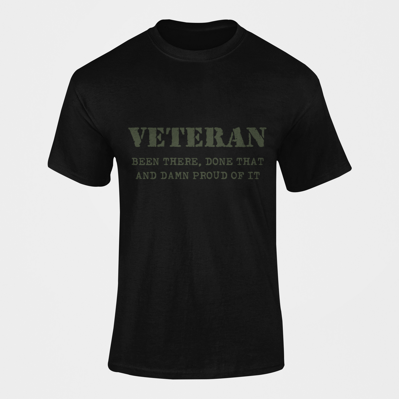 Military T-shirt - Veteran, Been There Done that..... (Men)