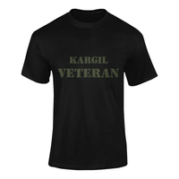 Thumbnail for Military T-shirt - Kargil Veteran (Men)