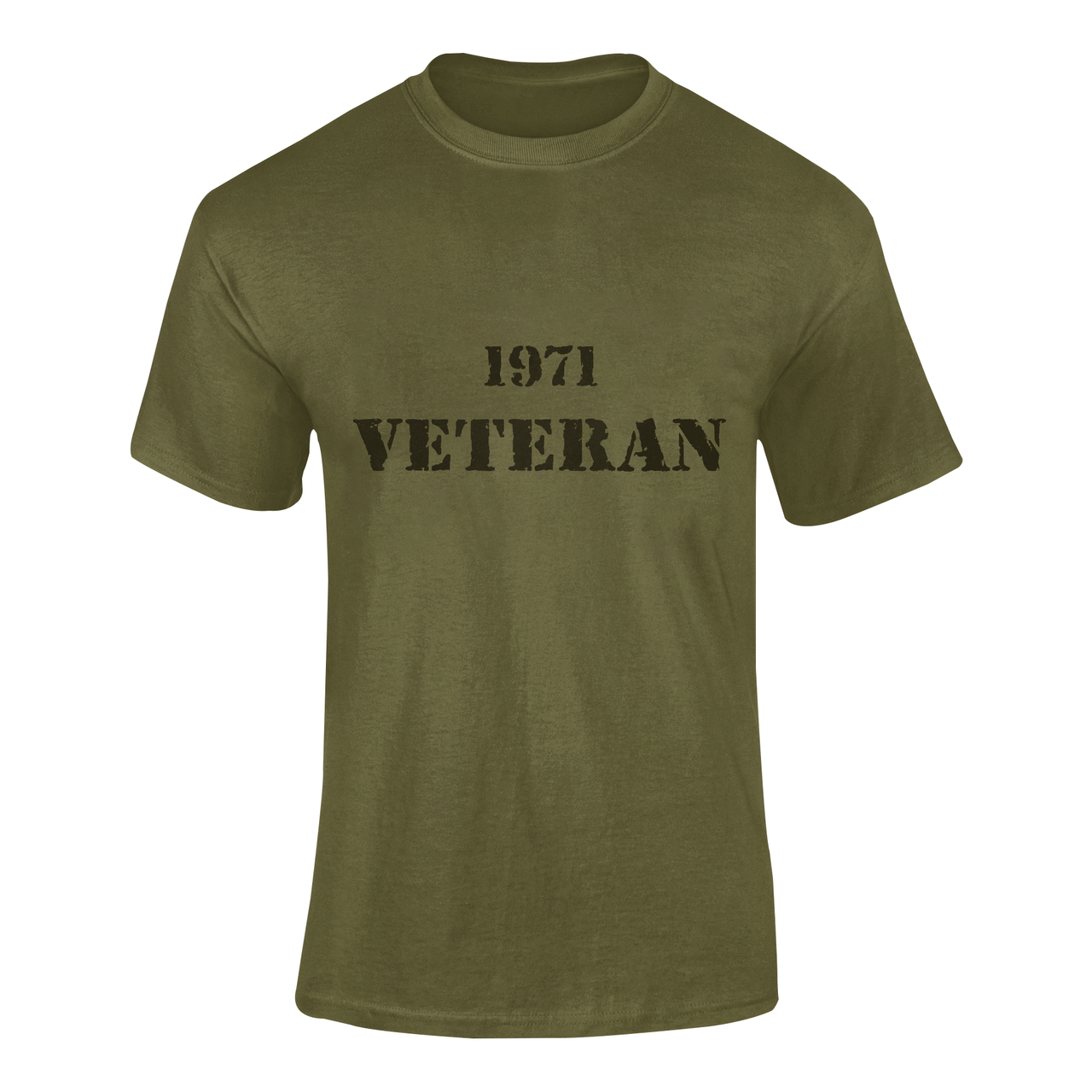 Military T-shirt - 1971 Veteran (Men)