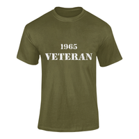 Thumbnail for Military T-shirt - 1965 Veteran (Men)